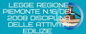 REGIONE PIEMONTE LEGGE 16 DEL 2008